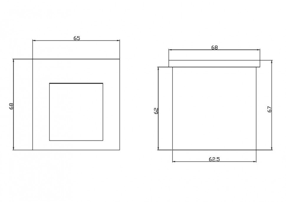Уличный светодиодный светильник Maytoni Arca O038-L3B