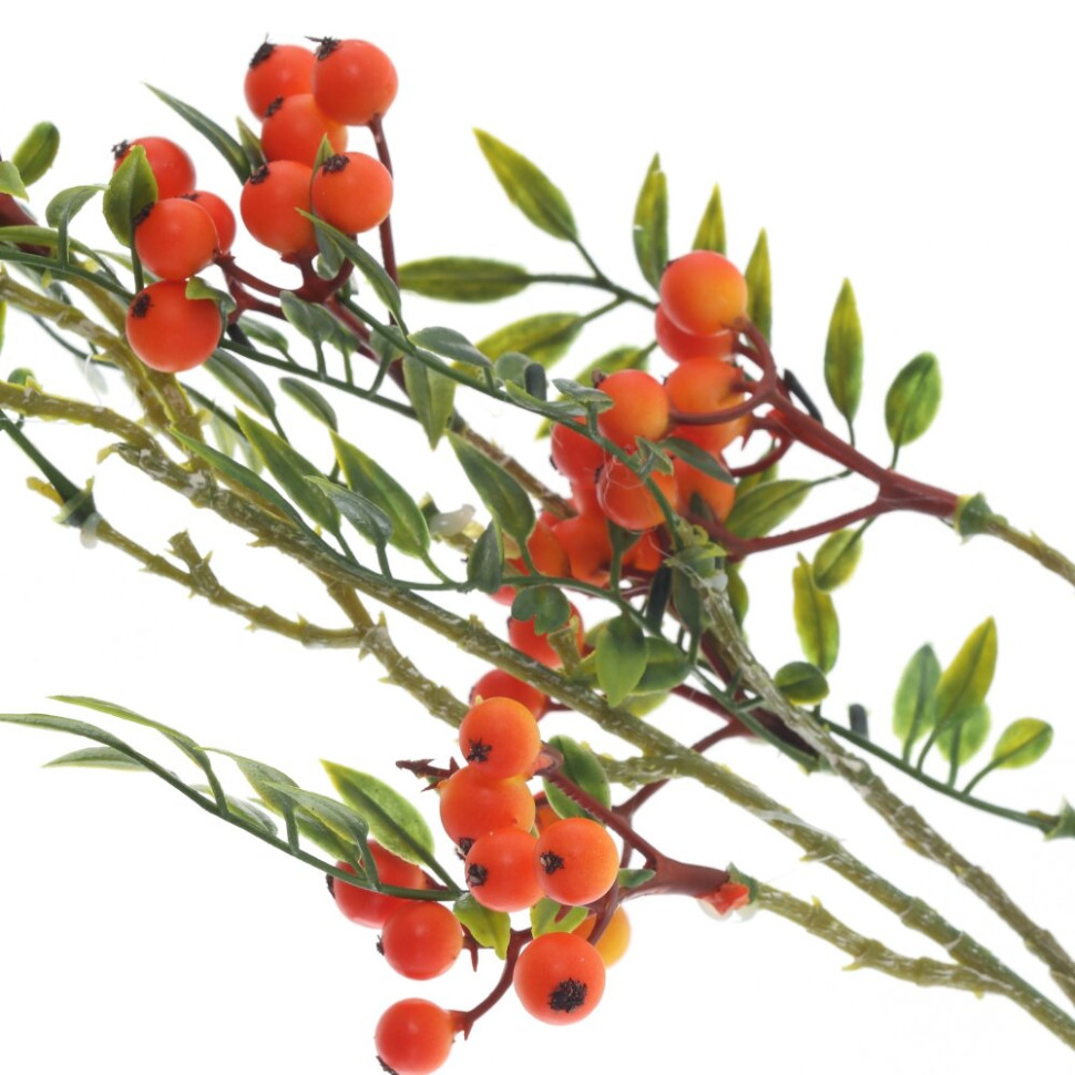 Ветка искусственная "Рябина", L13 W13 H84 см