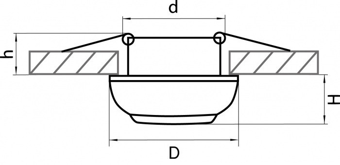 Точечный светильник OCULA 011816 Lightstar
