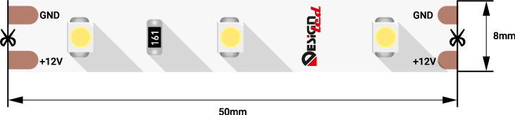 Светодиодная лента LUX DSG360-12-W-33 DesignLed