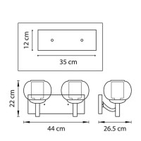 Бра Lightstar Fiamma 730623 Бра Lightstar Fiamma 730623