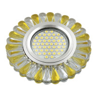 Точечный светильник Luciole DLS-L145 GU5.3 GLASSY/GOLD Fametto