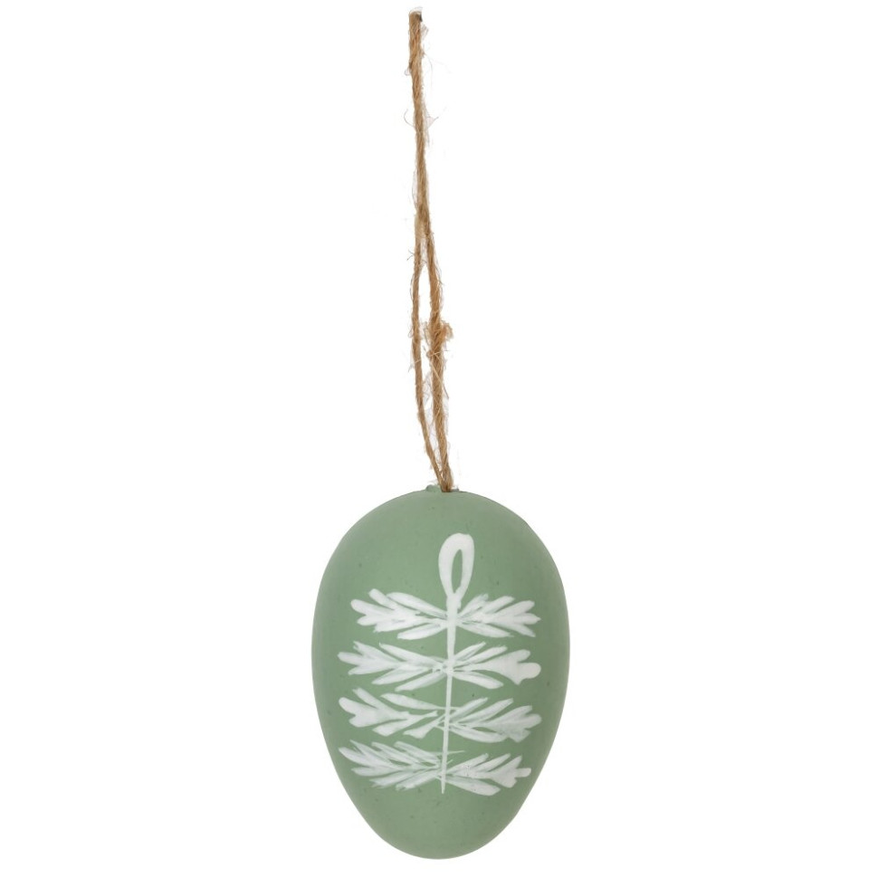 Набор из 6-ти изделий декоративных подвесных "Яйцо" (3,5*5,5), L15 W13 H5 см