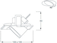 Точечный светильник Metal SA1601-CH Donolux Точечный светильник Metal SA1601-CH Donolux