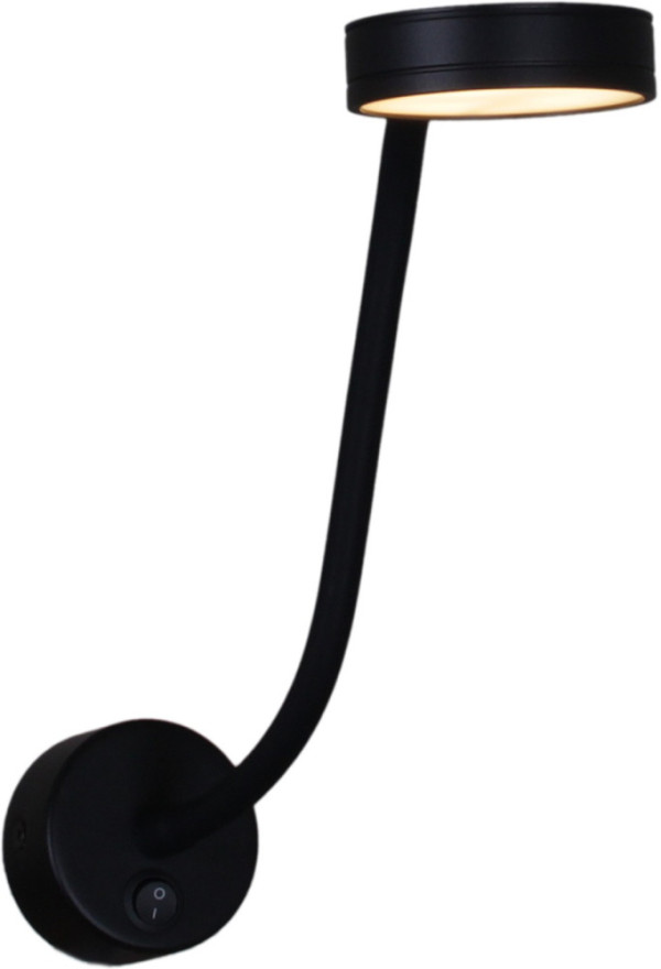 Настенный светильник  86206-9.2-001MN LED5W BK Reluce