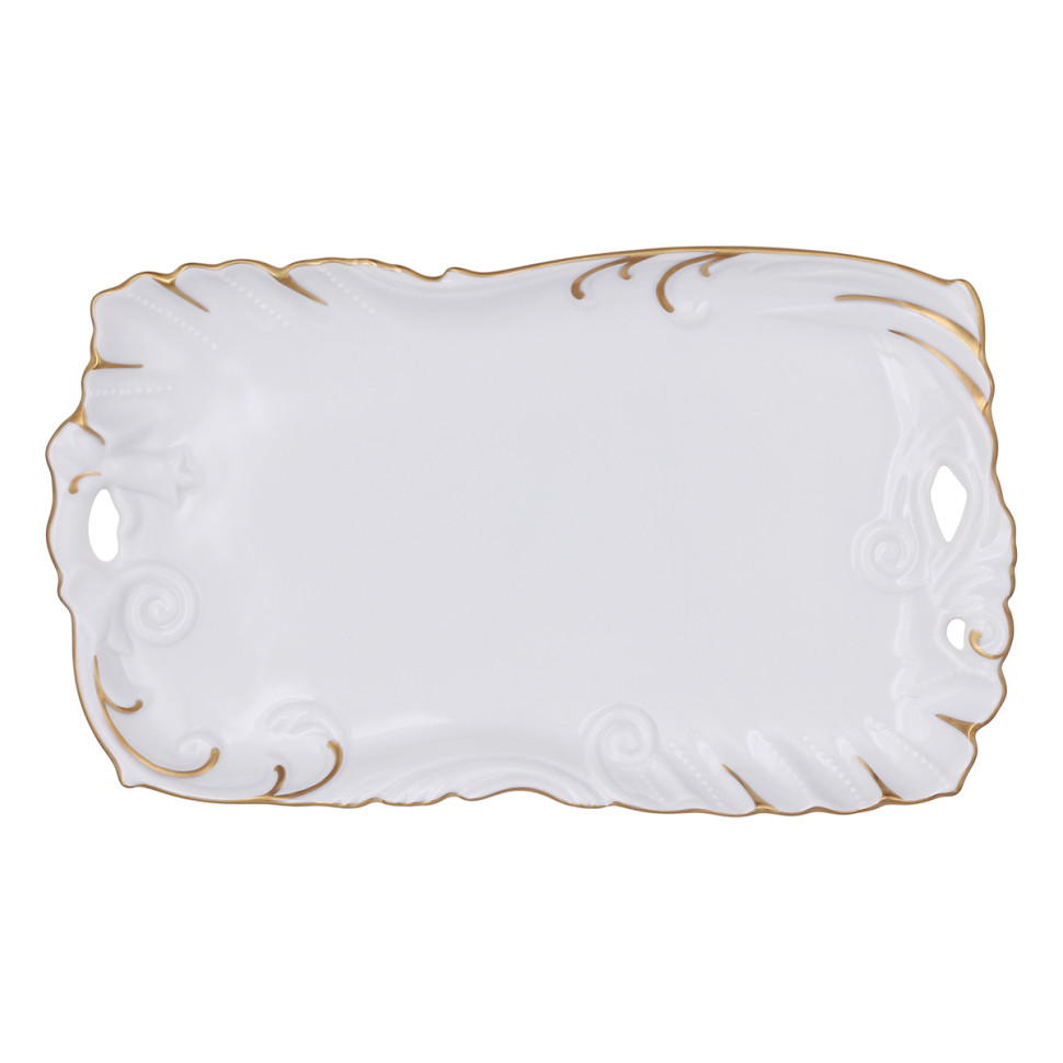 Поднос прямоугольный н/н 28см."Офелия 2641" Leander