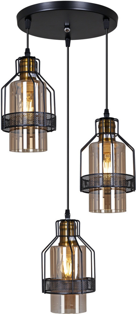 Подвесной светильник  03315-0.9-03 BK Reluce