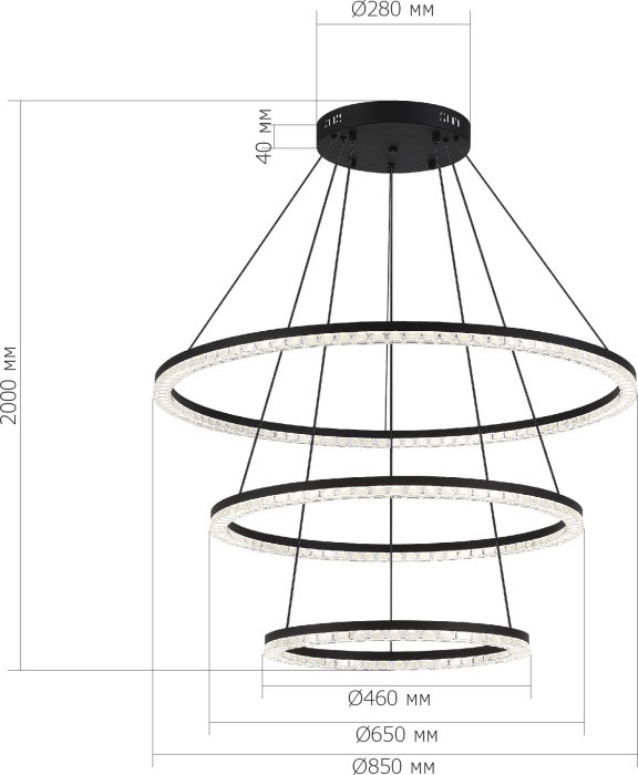 Подвесной светильник SL1018 SL1018.403.03 ST Luce