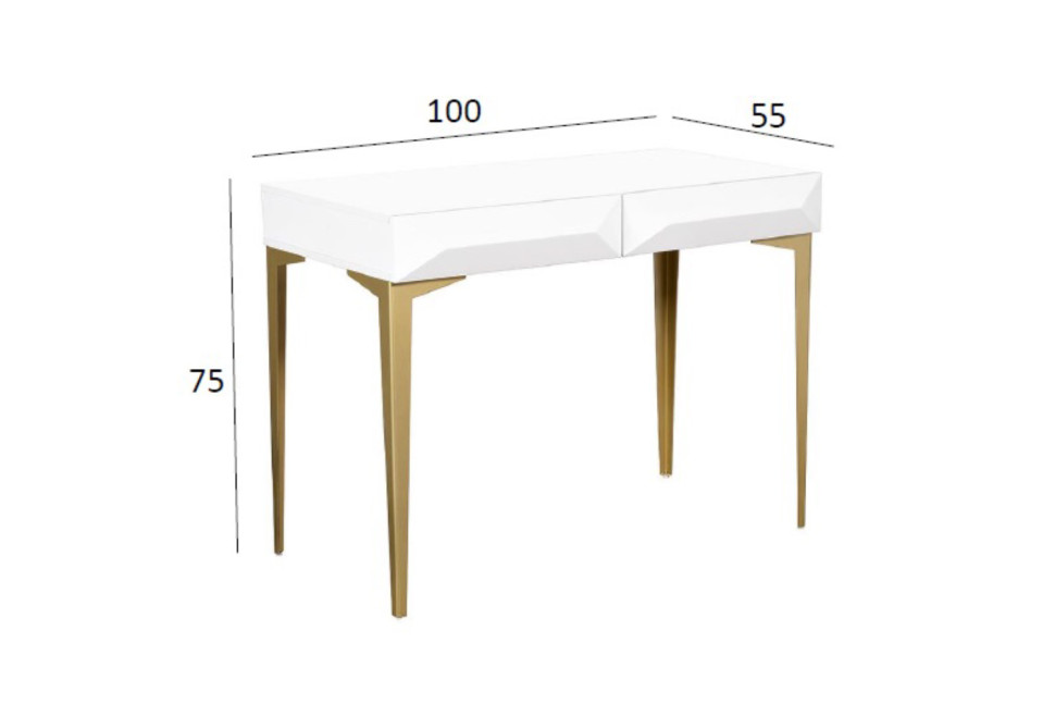 Консоль белая