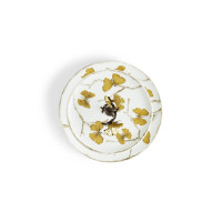 Этажерка Michael Aram "Butterfly Ginkgo", двухъярусная, 28 см, фарфор