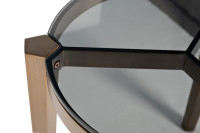 Столик журнальный круглый со стеклом Столик журнальный круглый со стеклом