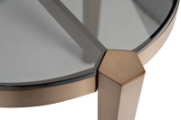 Столик журнальный круглый со стеклом Столик журнальный круглый со стеклом