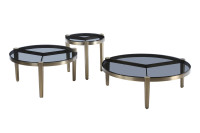 Столик журнальный круглый со стеклом Столик журнальный круглый со стеклом