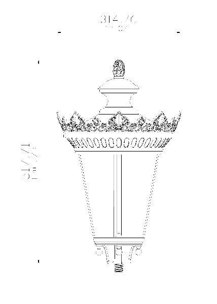 Наземный фонарь  LD-FL004 LD-Lighting