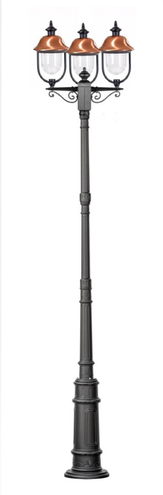 Наземный фонарь MADRID-COOPER 84310cB E7 02 Bl Oasis Light