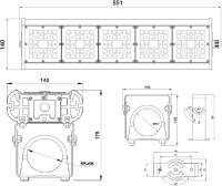 Прожектор уличный Галеон 51 CB-C0301043 Светон