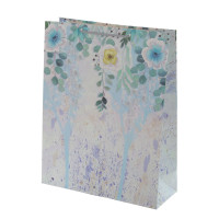 Пакет подарочный M (бумага, плотность 210г/м2, блок микс 12шт), L26 W10 H32 см, 4в.