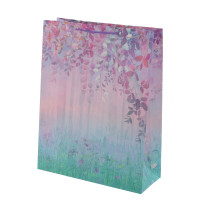 Пакет подарочный M (бумага, плотность 210г/м2, блок микс 12шт), L26 W10 H32 см, 4в.