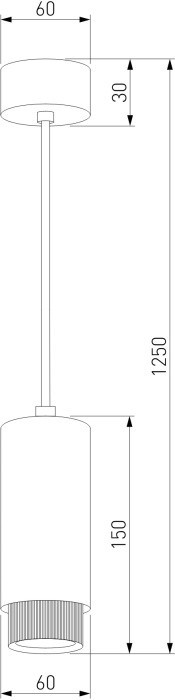 Подвесной светильник Nubis 50122/1 Elektrostandard