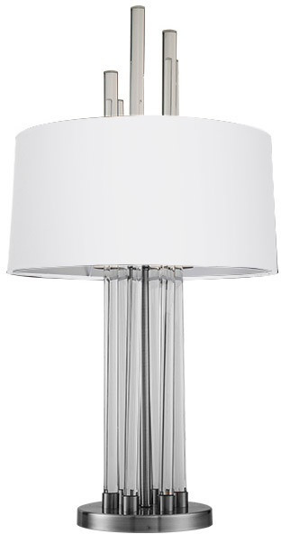 Интерьерная настольная лампа Table lamp KM0921T nickel DeLight Collection