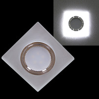 Точечный светильник  55031-9.0-001MN MR16+LED3W WT Reluce