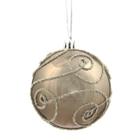 Набор из 12шт Украшение новогоднее Шар "Волшебный завиток", D8 см, L35 W28 H21 см