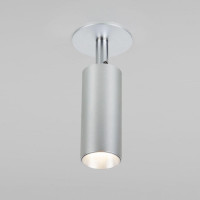 Встраиваемый светодиодный спот Elektrostandard Diffe 25039/Led серебряный a058219