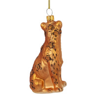 Украшение новогоднее "Гепард", L6 W4,5 H11 см