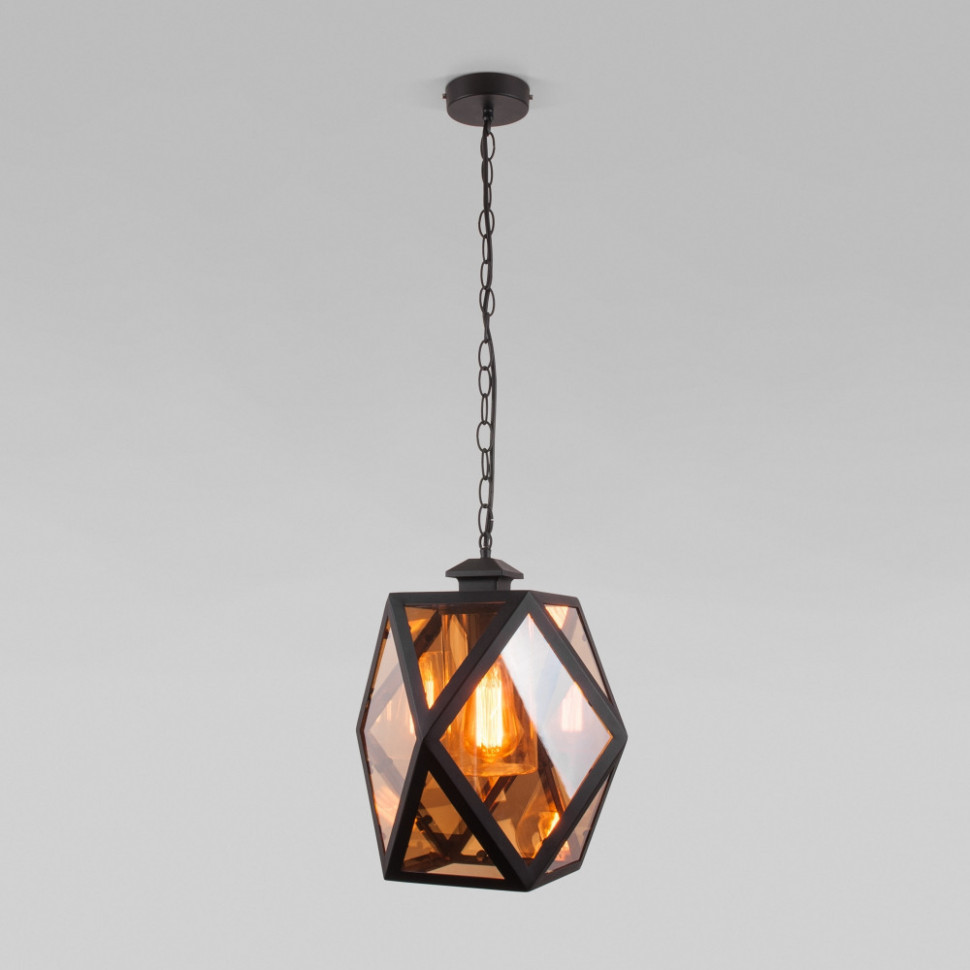 Уличный светильник подвесной Ambra 35133/H черный Elektrostandard