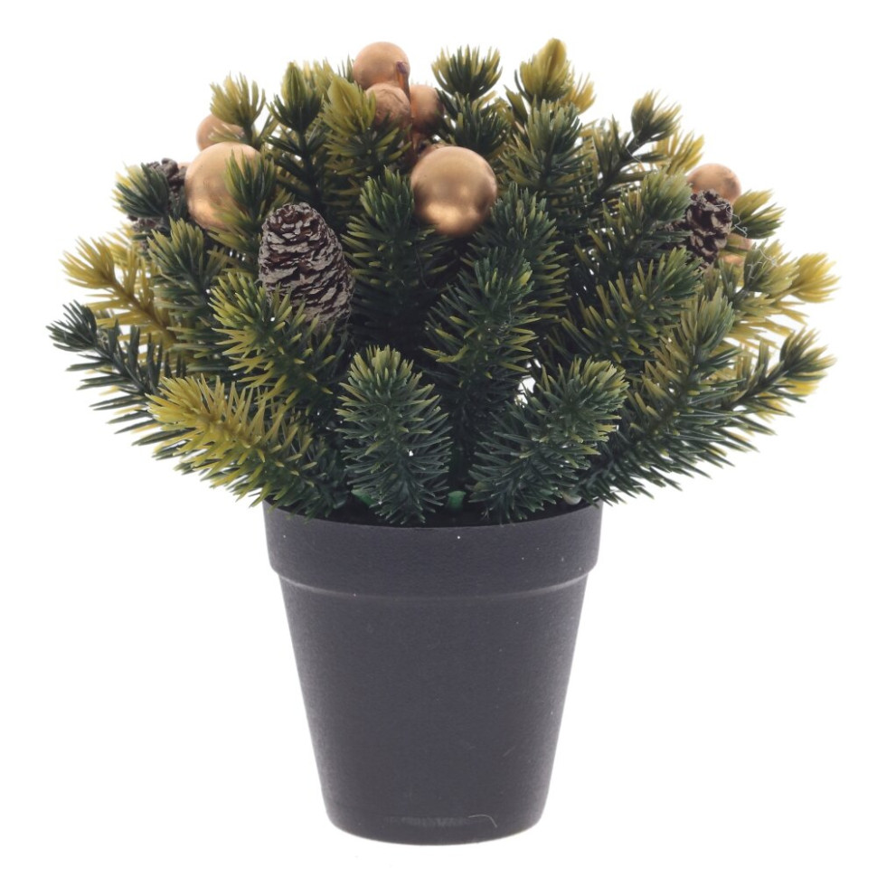 Изделие декоративное "Елка", L13,5 W13,5 H13,5 см, 2в.