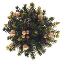 Изделие декоративное "Елка", L13,5 W13,5 H13,5 см, 2в.