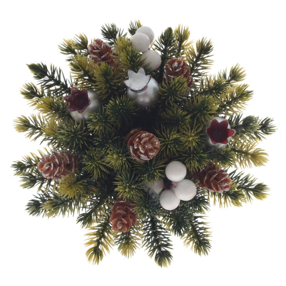 Изделие декоративное "Елка", L13,5 W13,5 H13,5 см, 2в.