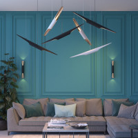 Подвесной светильник Whitney 3816/50BG Odeon Light