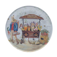 Блюдо "Пасхальное", L19 W19 H2,5 см, 5в.