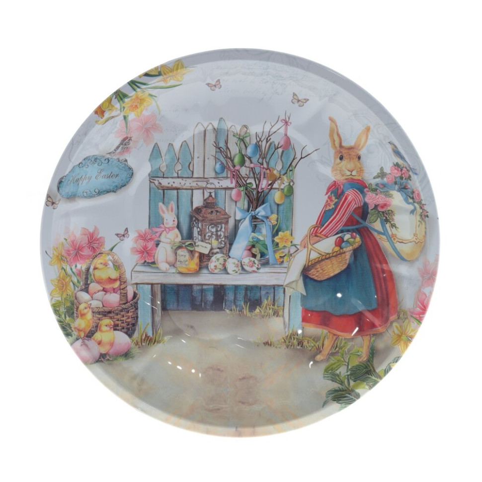 Блюдо "Пасхальное", L19 W19 H2,5 см, 5в.