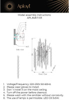 Бра Paulina APL.848.11.03 Aployt