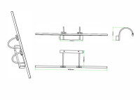 Подсветка для картин Arche ZRS.2826.18 Zortes Подсветка для картин Arche ZRS.2826.18 Zortes