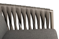 Кресло уличное "Муза" серое Кресло уличное "Муза" серое