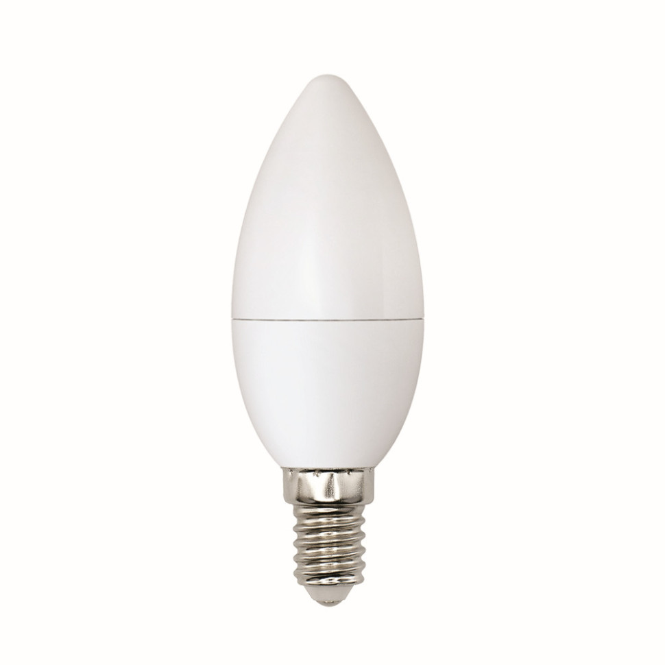 Лампочка светодиодная  LED-C37-6W/WW+NW/E14/FR PLB01WH картон Uniel