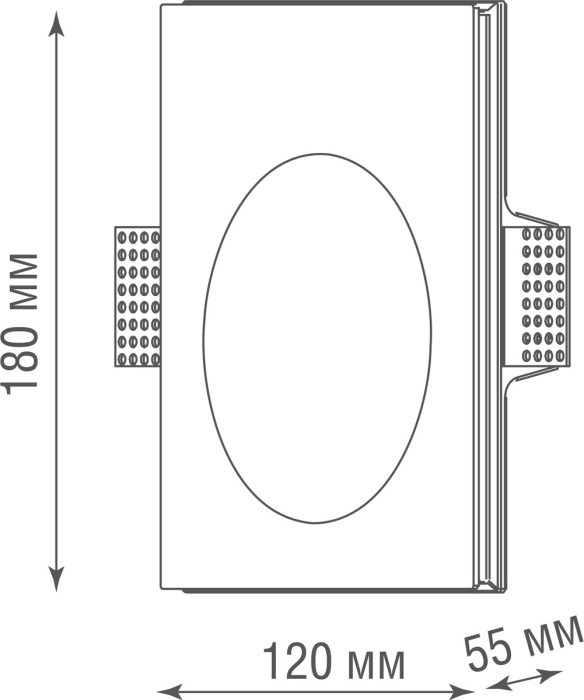 Подсветка для лестниц и ступеней Cheese DL252G Donolux