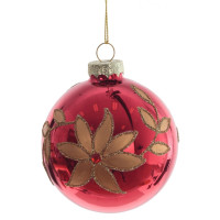 Украшение новогоднее "Шар", D 7 см, L7 W7 H9 см