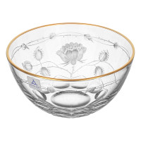 Ваза для конфет 13см."Mona Gold"