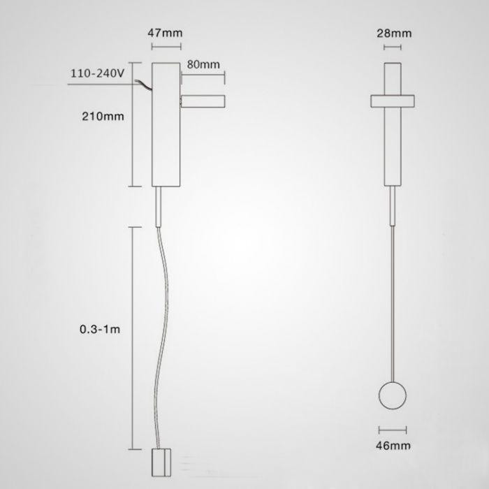 Бра Imperium Loft Denzil 178017-26