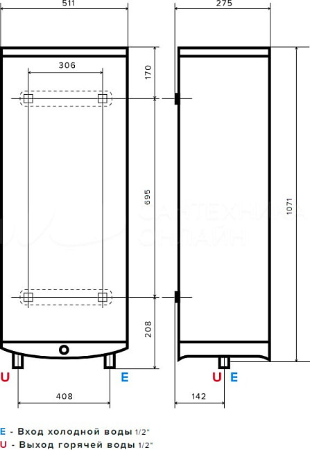 Электрический накопительный водонагреватель Ariston ABSE VLS PRO INOX PW 80L 3700679, серебристый