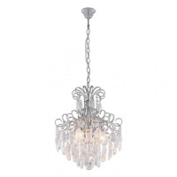 Подвесная люстра Crystal Lux Sevilia SP4 Silver
