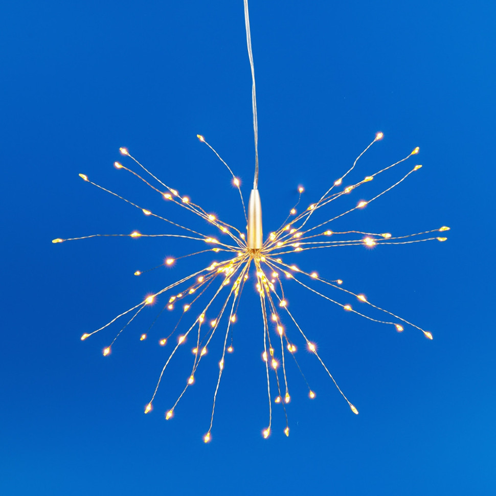 Световая фигура  ULD-H3030-150/DTA/3AA/RC WARM WHITE IP20 FIREWORKS Uniel