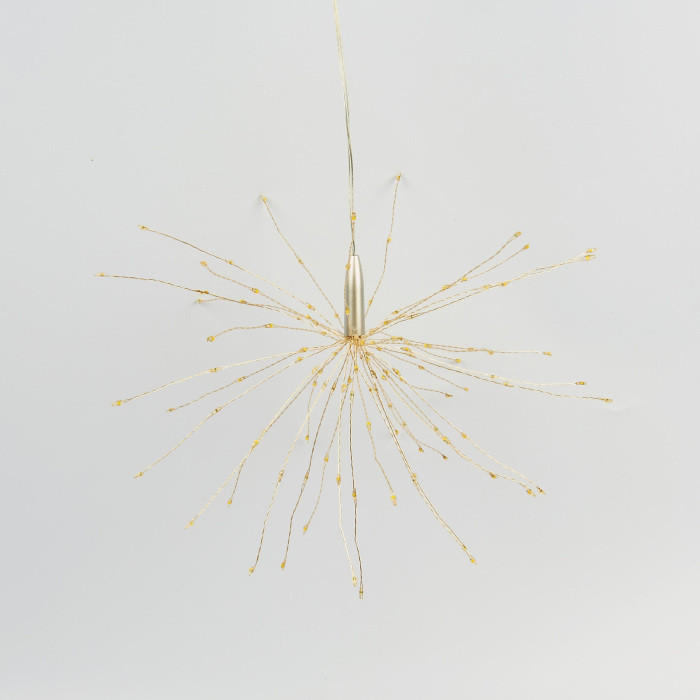 Световая фигура  ULD-H3030-150/DTA/3AA/RC WARM WHITE IP20 FIREWORKS Uniel