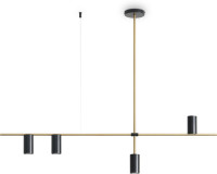 Потолочная люстра Enzo FR5201PL-04B Freya