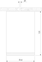 Точечный светильник Lead 25033/LED Elektrostandard