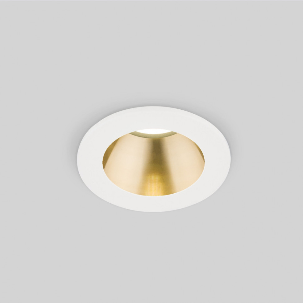 Точечный светильник Teka 25023/LED 7W 4200K WH/SB белый/бронза Elektrostandard